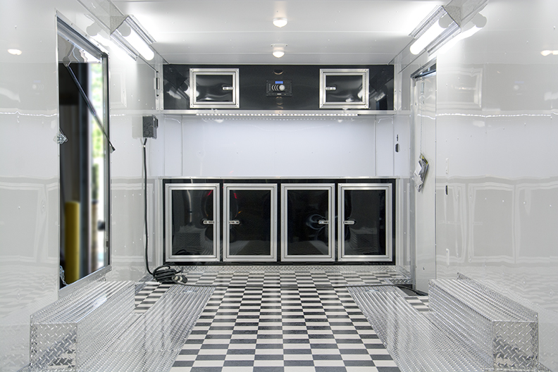 Trailer Interior Cabinets